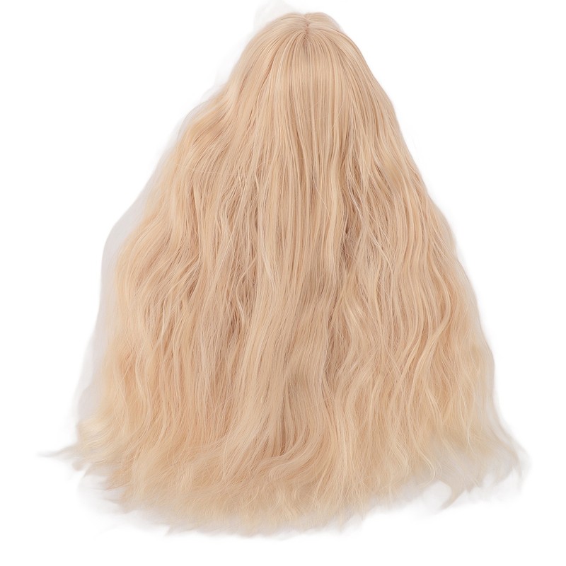 Doll Wavy Wigs Soft High Temperature Fiber Lightweight Doll Long