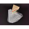 Plastic Sandwich Bags Packaging Container, Clear Triangle Bakery Wrappers for