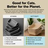 Kitty Sift Disposable Cat Litter Box Jumbo, 6 Pack, Eco-Friendly