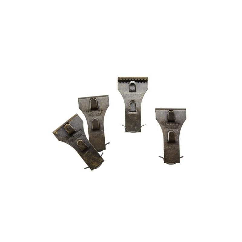 The Lakeside Collection Brick Hook Clips (4 Pack) for Outdoor