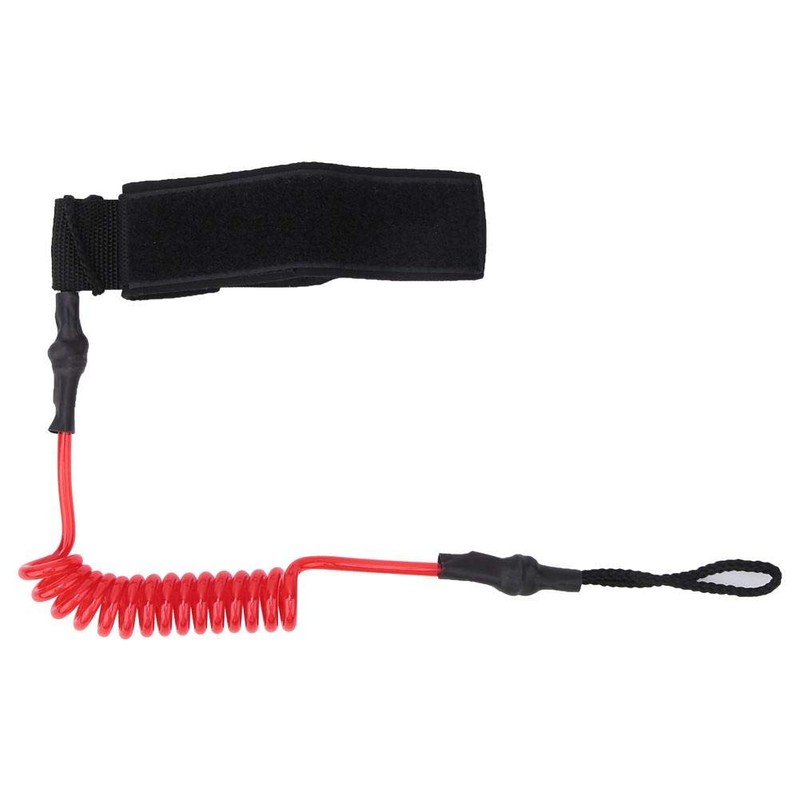 Canoe Paddle Lead, Surf Lead, Stand Up Paddle Board, Rolled