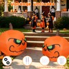 PIPIMOUSE 4 FT Halloween Inflatables Pumpkin Outdoor Decorations
