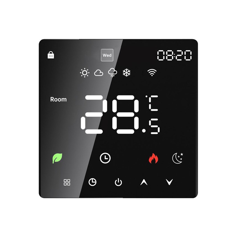 LCD Display Intelligent Temperature Controller Electric Water Heating Device Thermostat