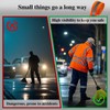 Sgphrzlt High Visibility Reflective Tape for Clothing, 2'' x 59ft