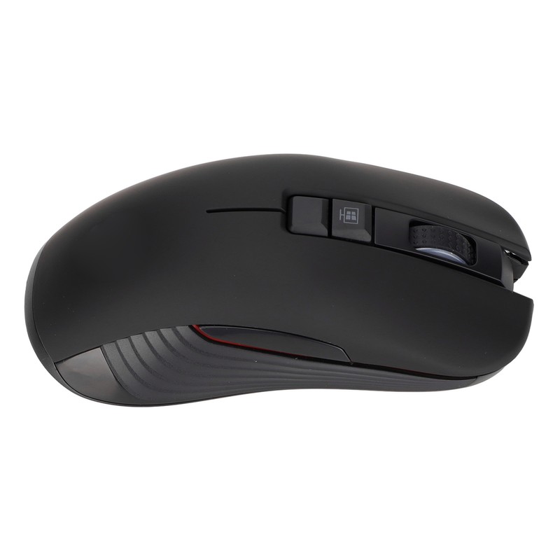 Wireless Mechanical Mouse 2.4G Rechargeable 3600DPI Ergonomic Gaming Mouse for