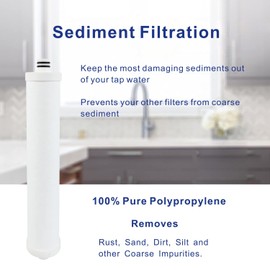 Hydrotech Compatible Reverse Osmosis Replacement Filter Set With Membrane 33001068-25 GPD
