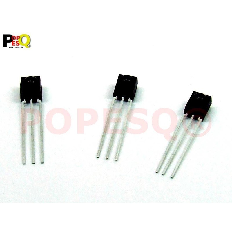 POPESQ® 3pcs x TSOP4838 38KHz IR Receiver Compatible with Arduino