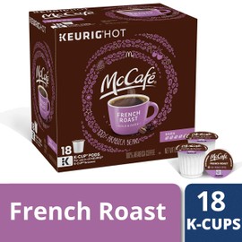 McCafé French Dark Roast K-Cup Coffee Pods (18 Pods)