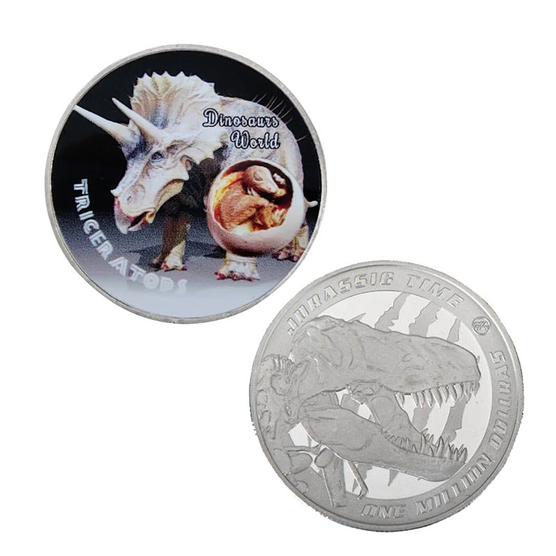 Dinosaur Commemorative Coin Set, 10pcs