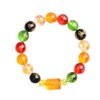 Kysin Chiys Traditional Money lucky Charm Bracelets Agate Colorful Beads