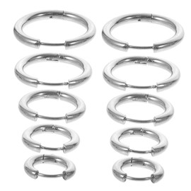 BESPORTBLE Tiny Hoop Earrings for Women Small Hoop Earrings Aesthetic Stainless Steel for Girls