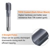 sourcing map 13/16"-14 UNS Thread Tap 6542 Cobalt High-Speed Steel