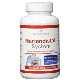 Milk Thistle Vital Complex with Silymarin - Milk Thistle + Artichoke + Dandelion Root + Taurine + Choline and More - For Healthy Liver Function (100 Capsules) - For 50 Days