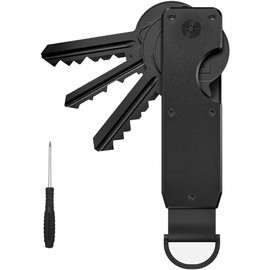 Keyholder Key Organizer Keychain, Key Organizer,Key Organizer Compact Key Holder Metal Key Chain Minimalist key case key holder,Minimalist Innovative Keyholder Smart Keychain Secures 2-6 Keys