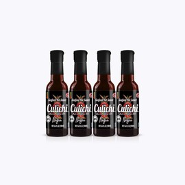 Salsa Culichi Negra/ Seafood Sause Quantity of 4 Bottles 6.4oz