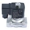 U.S. Solid 3/4" Stainless Steel Solenoid Valve - 110V AC,