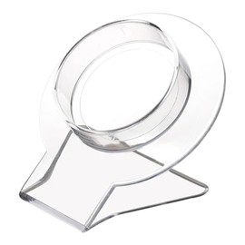 ZHIZHOUNEY Clear Acrylic Bracelet Display Stand Bangle Display Holder Transparent Shelf Jewelry Showcase Watch Jewelry Organizer Jewelry Storage Rack