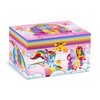 CRAZE Galupy Unicorn Schmuckkästchen Kinder mit Spieluhr, Schmuckschatulle Mädchen mit