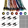 Saysurey 126 Pcs 12v LED Lights Kit, 60 Pre Wired