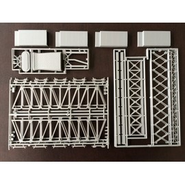 N gauge truss bridge 2135 (Unpainted Kit)