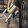 Telescoping Ladder 14.5FT Aluminum Telescopic Extension Extendable Ladder, Lightweight Collapsible