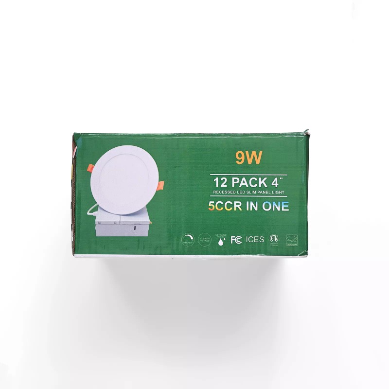 Intertek 4 Inch 5CCT LED Recessed Ceiling Dimmable Light, Junction