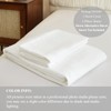 VClife Twin White Duvet Cover Washed Microfiber Simple White Quilt