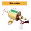 generic Hep-02a 12v Bomba De Combustible Eléctrica Para Gas Diesel