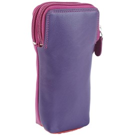 Graffiti Soft Leather Double Spectacle Glasses Case 7-157