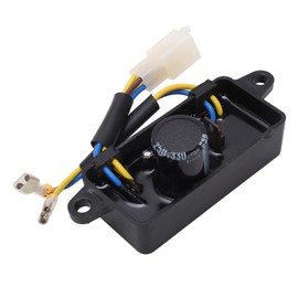 2KW AVR Automatic Voltage Regulator Single Phase 6 Wires for 2KW Generator Universal Gasoline Powered ABS Rectifier