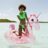 FUNBOY Giant Inflatable Glitter Unicorn, Luxury Float for Summer Pool