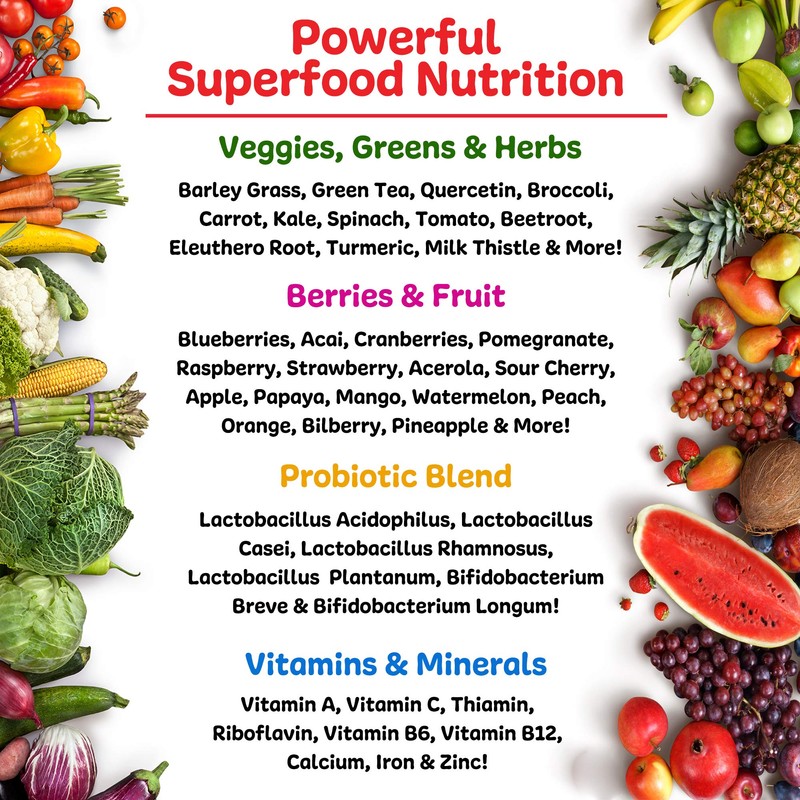 Ruby Reds | Delicious Reds Powder Fruit & Vegetable Supplement