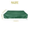 WWLEIHUO 120 x 120 x 20 cm Waterproof Sandpit Cover,
