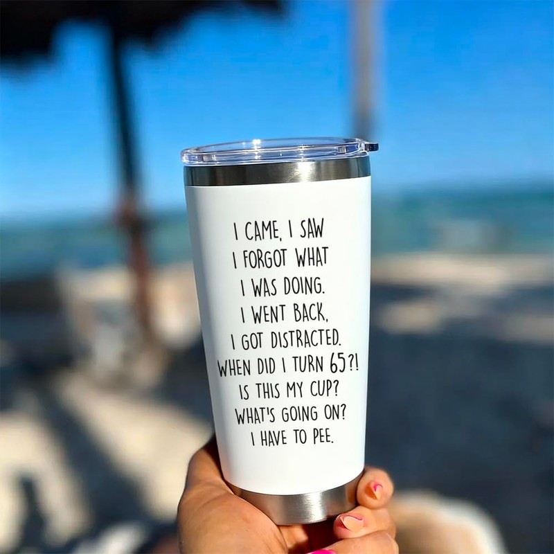 Funny 65th Birthday Gifts for Women Men, 65 Year Birthday