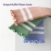 XIUYANG 3 Pairs Pilates Socks with Grips Non-slip Yoga Crew