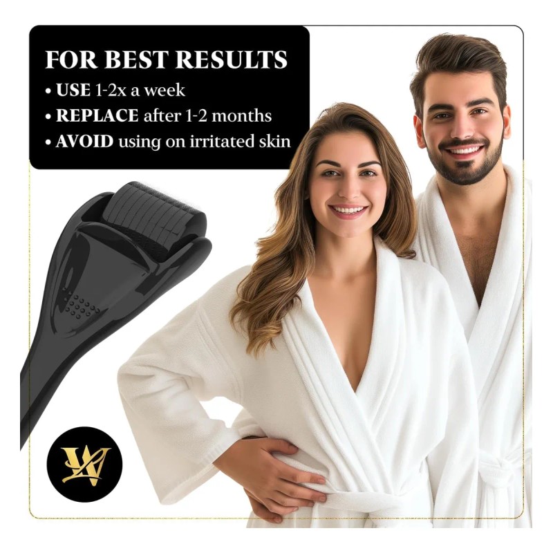 Derma Roller Para Piel, Cabello Y Barba - Rodillo De