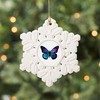 CafePress Galactic Butterfly Snowflake Ornament, 3.5"x3.5"