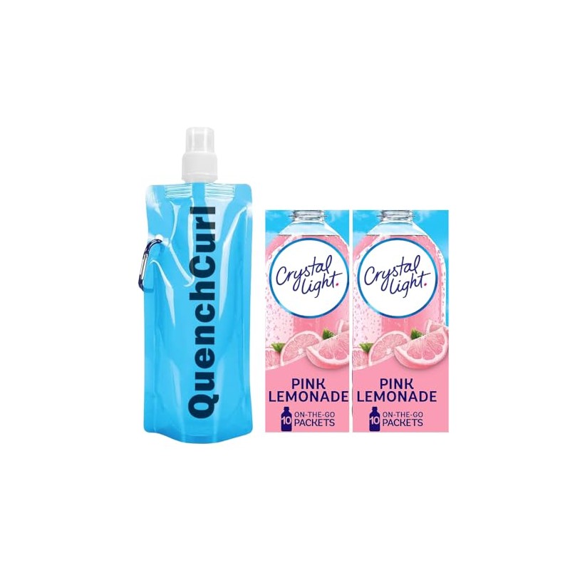 Crystal Light On The Go Drink Mix Pouches, Sugar-Free, Low-Calorie,
