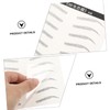 Minkissy 18pcs Natural Look Eyebrow Transfer Stickers Imitation for Sparse