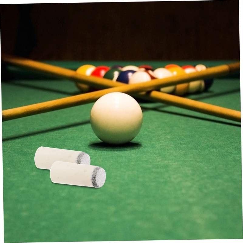 WHAMVOX 100pcs Tip Replacements for Billiard Cues Lightweight Pool Stick
