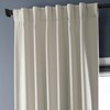 HPD Half Price Drapes Faux Linen Room Darkening Curtains -