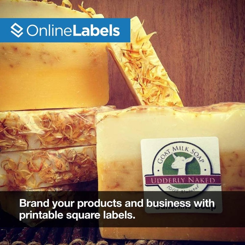 1.5 x 1.5 Square Label - Pack of 600 Labels,