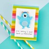 Spellbinders Monster Birthday Sentiments Clear Stamp Set