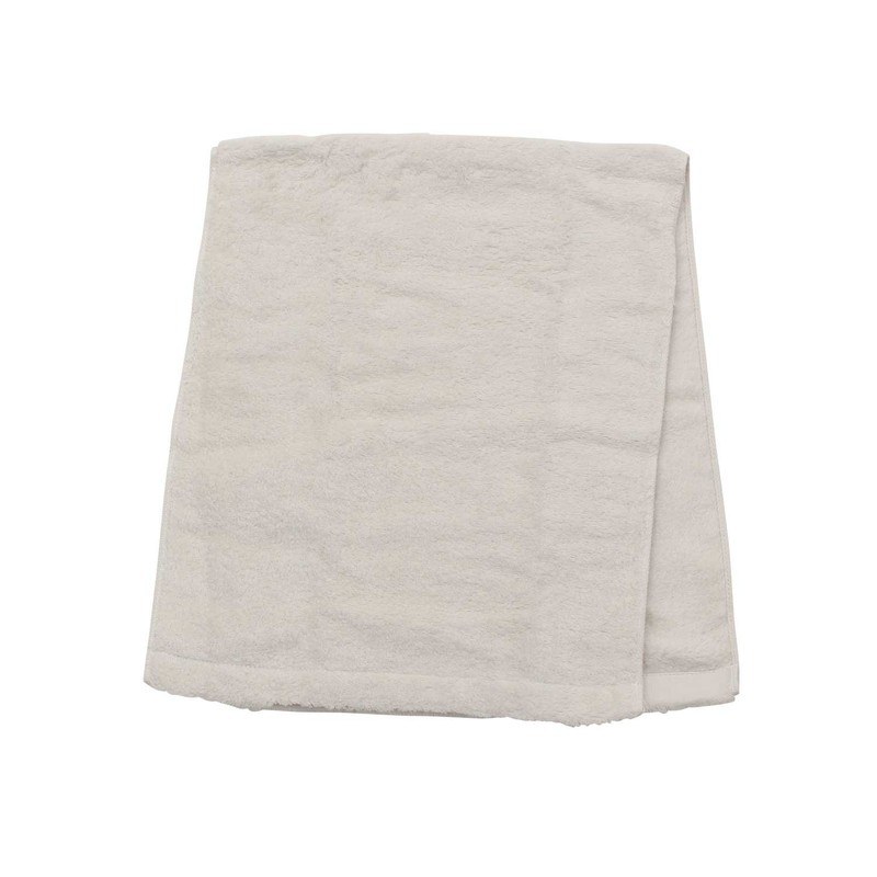 白雲 (hacoon) Boxed Face Towel Gray Beige