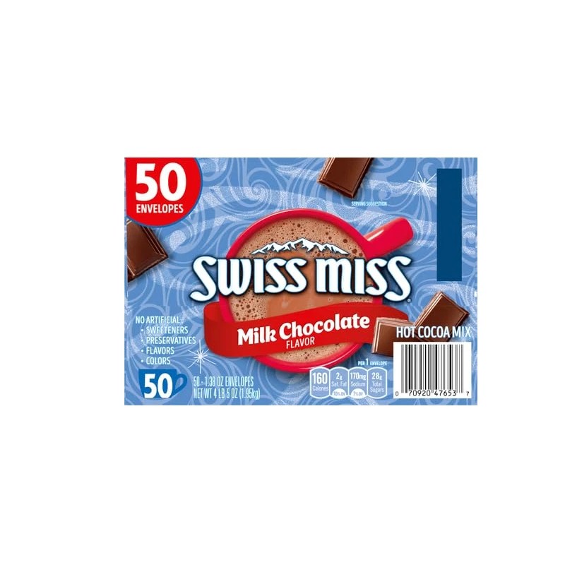 Swiss Miss Milk Chocolate Hot Cocoa Mix Packets {50 ct.}