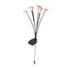 2 Sets Solar Garden Bee Lights IP65 Waterproof 8LEDs Solar