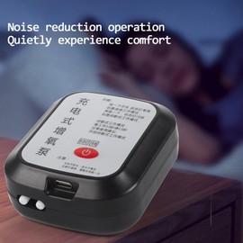 Fish Oxygen Air Pump,Air Oxygen Fish Tank Aquarium Pump Adjustable - Low Noise Two Modes Oxygenator with Air Stone and Tube for Seafood Markets, Outdoor Fishing