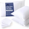 Niagara Sleep Solution Ultra Soft 4 Pack Pillow Protectors -