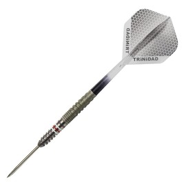 TRiNiDAD PRO Gomez13 Steel Trinidard Pro Gomez 13 Yuki Yamada Player Model Darts Barrel Steel Silver tdd0134