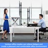 Pholiten Tall Vertically Stacked Dual Monitor Desk Mount Stand,Extra Tall